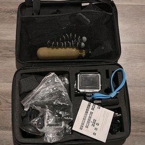 GoPro hero 4 with attachments and accessories!
